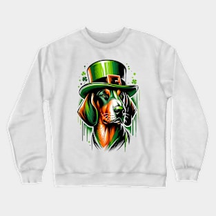 Hanoverian Scenthound's Saint Patrick's Day Celebration Crewneck Sweatshirt